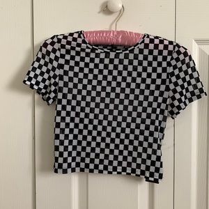 size small from Zara…Very see through top